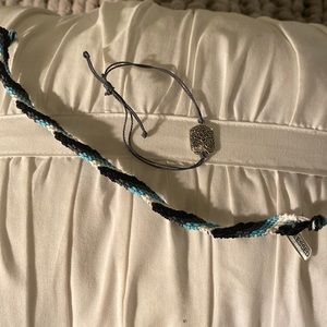 “Blessed” Handmade friendship bracelets.